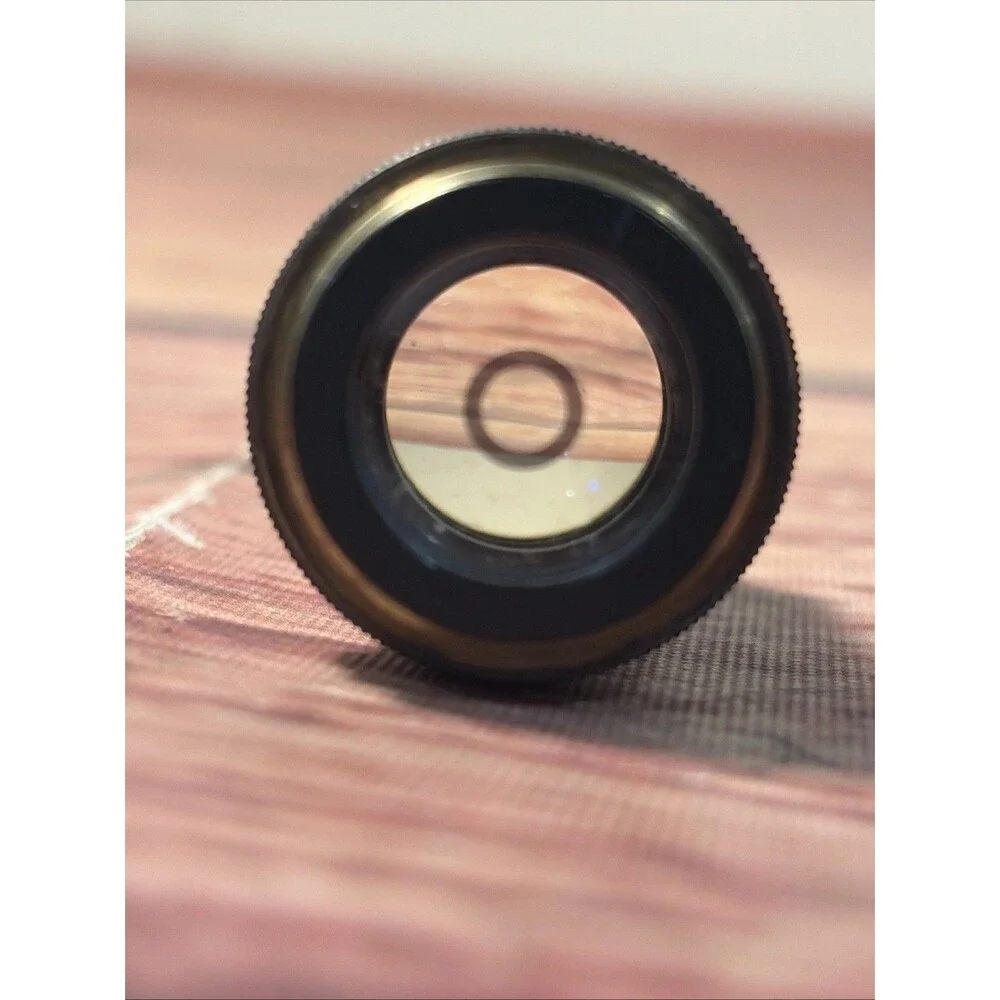 WILD HEERBRUGG 10X PLAN PL FLUOTAR OBJECTIVE MICROSCOPE LENS M20 M11